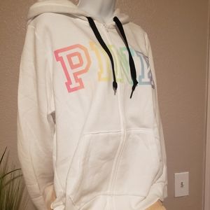 PINK Full Zip Hoodie